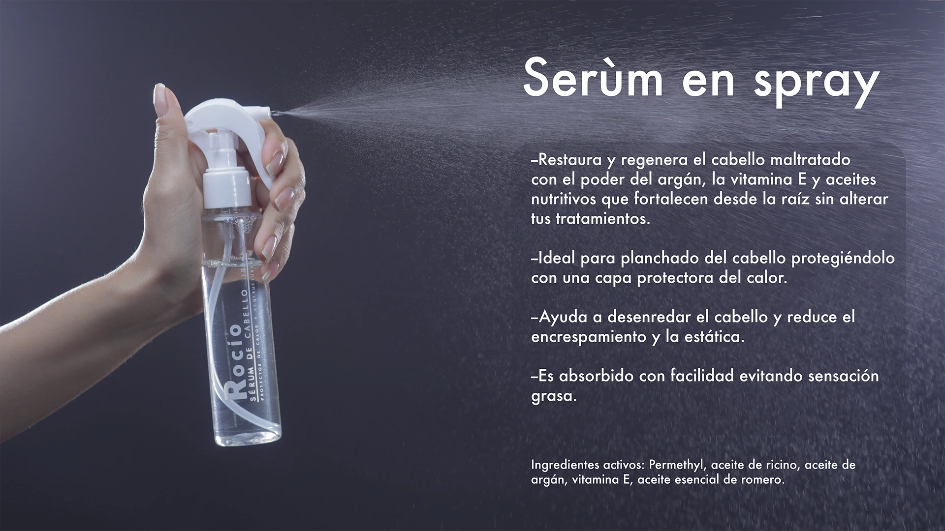 serum en spray